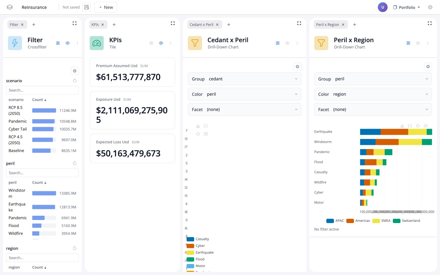 Reinsurance Dashboard